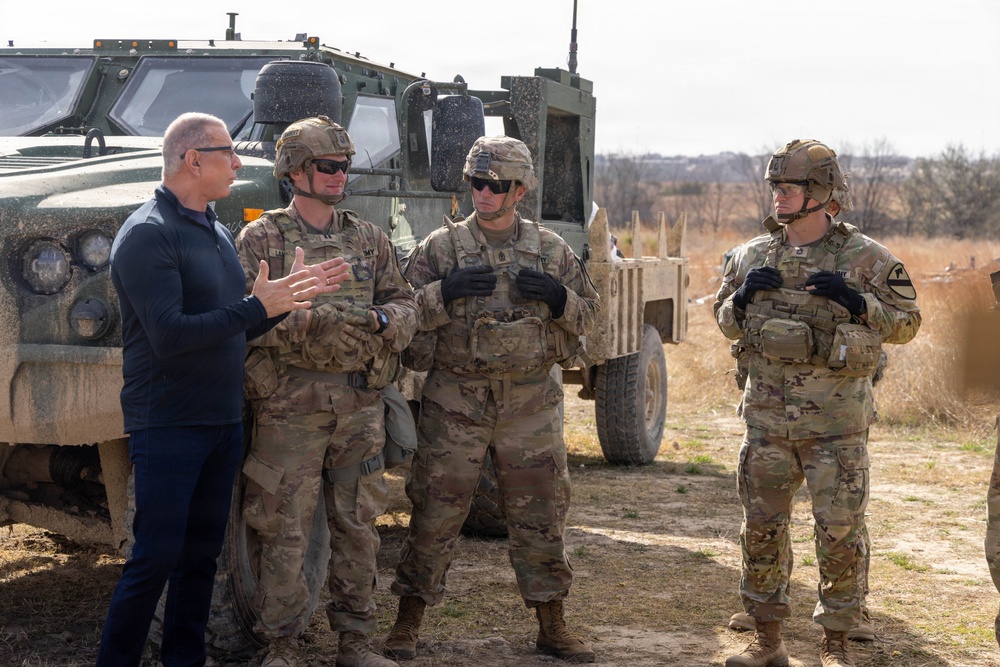 Chef Irvine visits the First Team