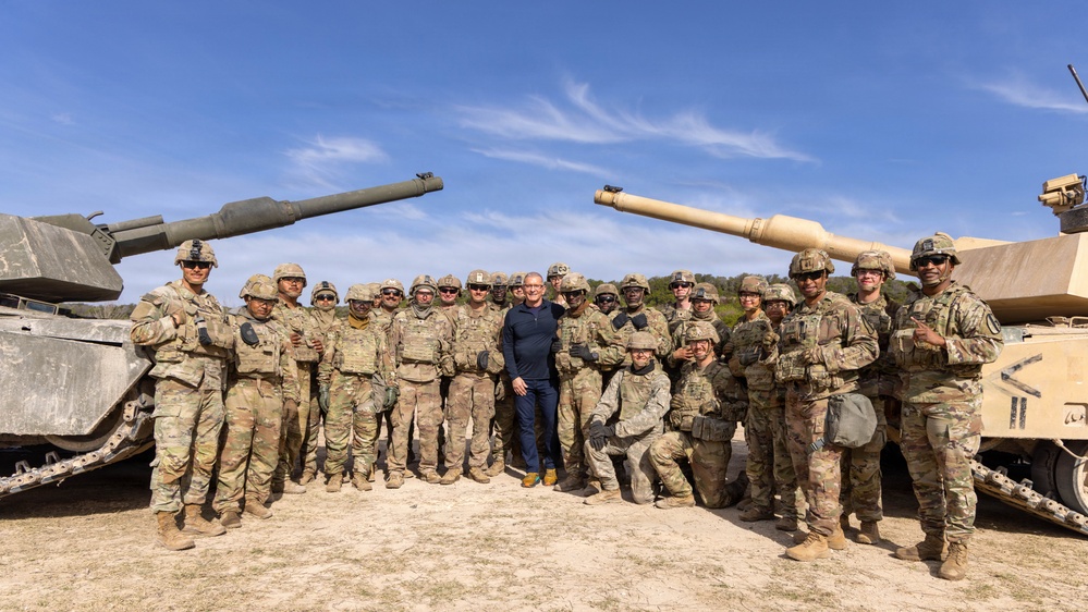 Chef Irvine visits the First Team