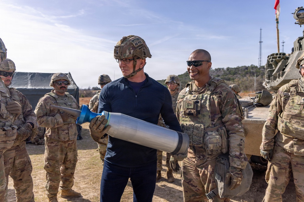 Chef Irvine visits the First Team