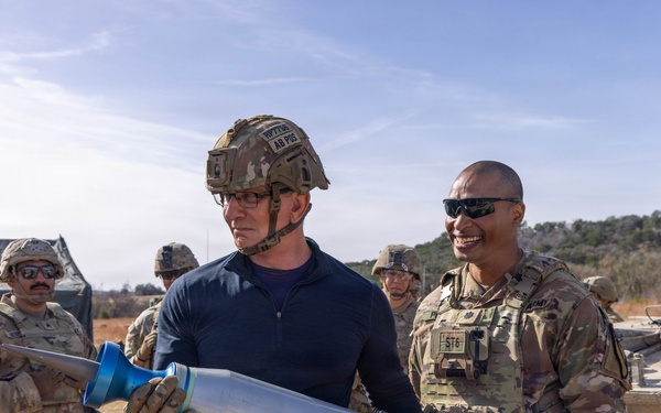 Chef Irvine visits the First Team