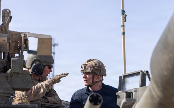 Chef Irvine visits the First Team