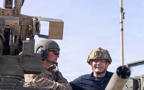 Chef Irvine visits the First Team