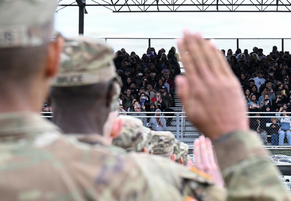 Soldier Induction Ceremony Oath of Enlistment