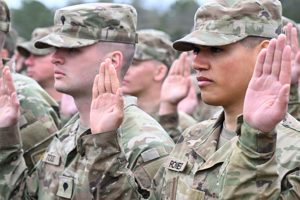 Soldier Induction Ceremony