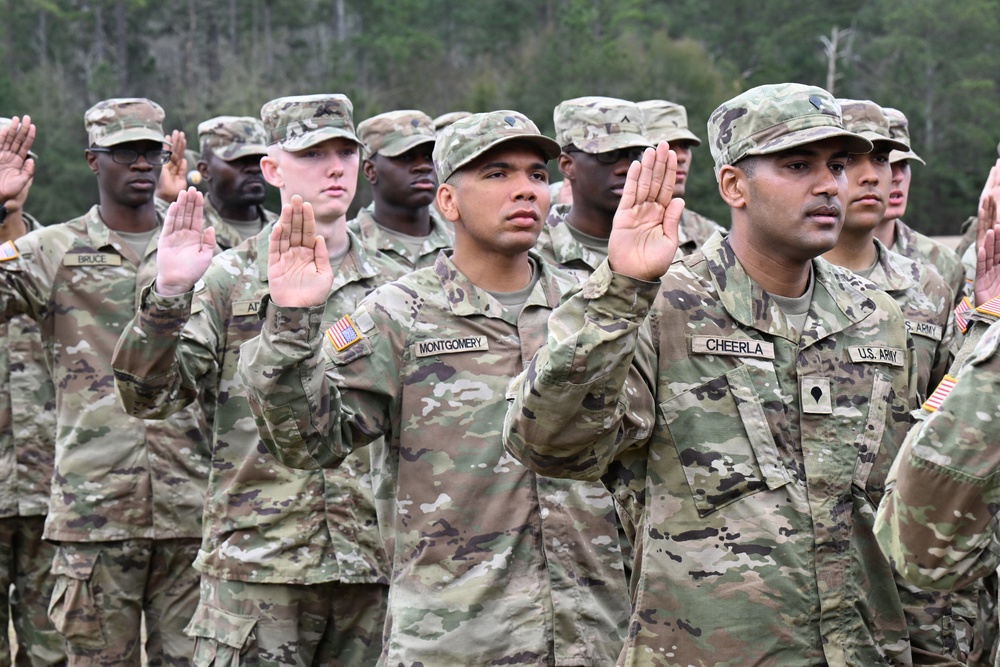 Soldier Induction Ceremony Oath of Enlistment