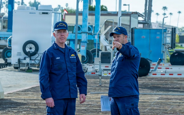 Coast Guard Commandant visits units in Los Angeles area