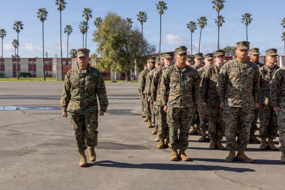 GySgt. Lopez Navy and Marine Corps Commendation Medal Ceremony