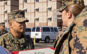 GySgt. Lopez Navy and Marine Corps Commendation Medal Ceremony