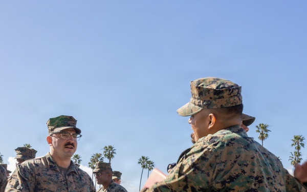 GySgt. Lopez Navy and Marine Corps Commendation Medal Ceremony