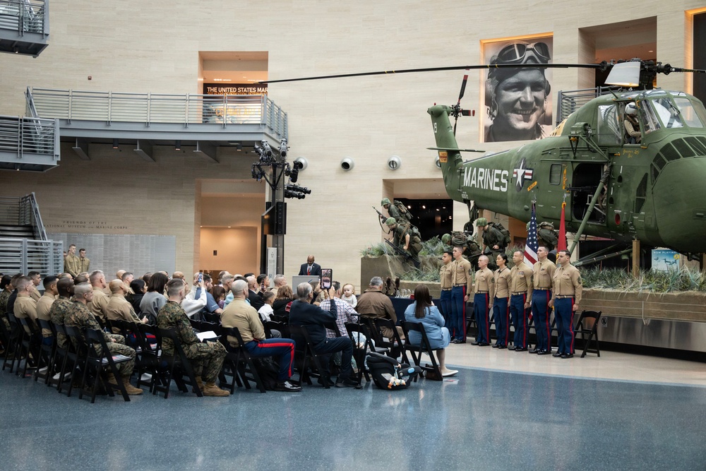 SMMC participates in Commandant of the Marine Corps Combined Awards Program Ceremony