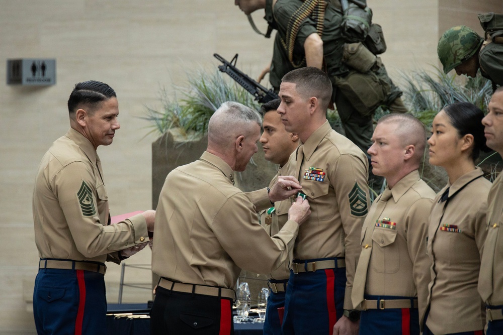 SMMC participates in Commandant of the Marine Corps Combined Awards Program Ceremony