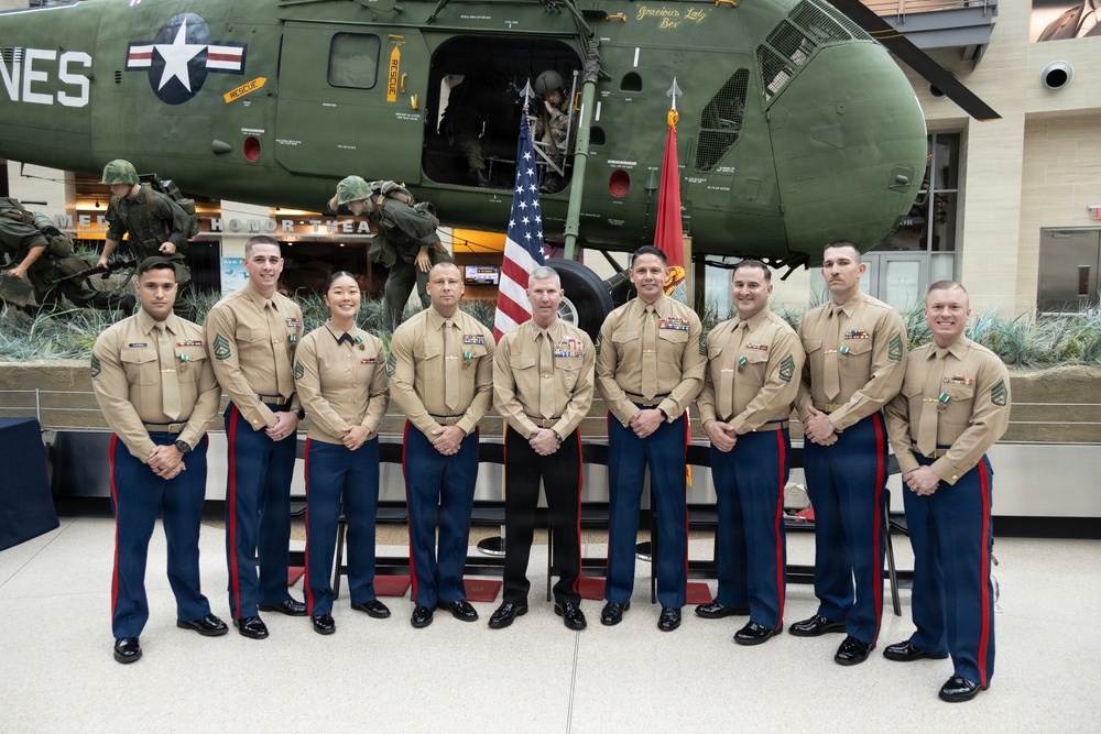 SMMC participates in Commandant of the Marine Corps Combined Awards Program Ceremony