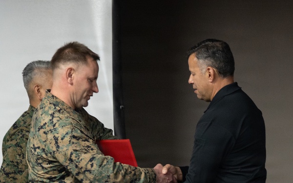MCB Camp Pendleton Provost Marshall’s Office Awards MCLEP Officers and Civilian Employees