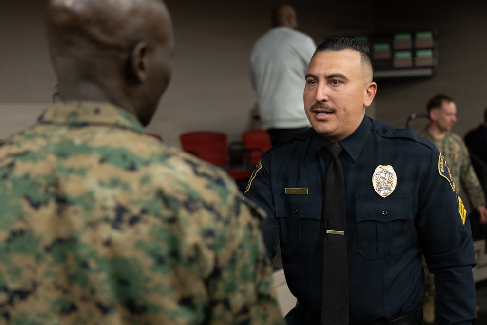 MCB Camp Pendleton Provost Marshall’s Office Awards MCLEP Officers and Civilian Employees