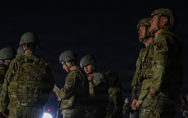 Bamboo Eagle After Dark