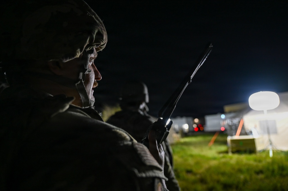 Bamboo Eagle After Dark