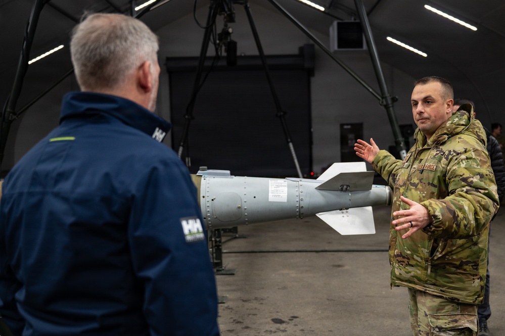 Congressional oversight delegates examines JBER's national missile defense architecture