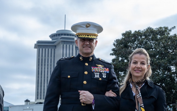 Marine Forces Reserve celebrates Lundi Gras 2026