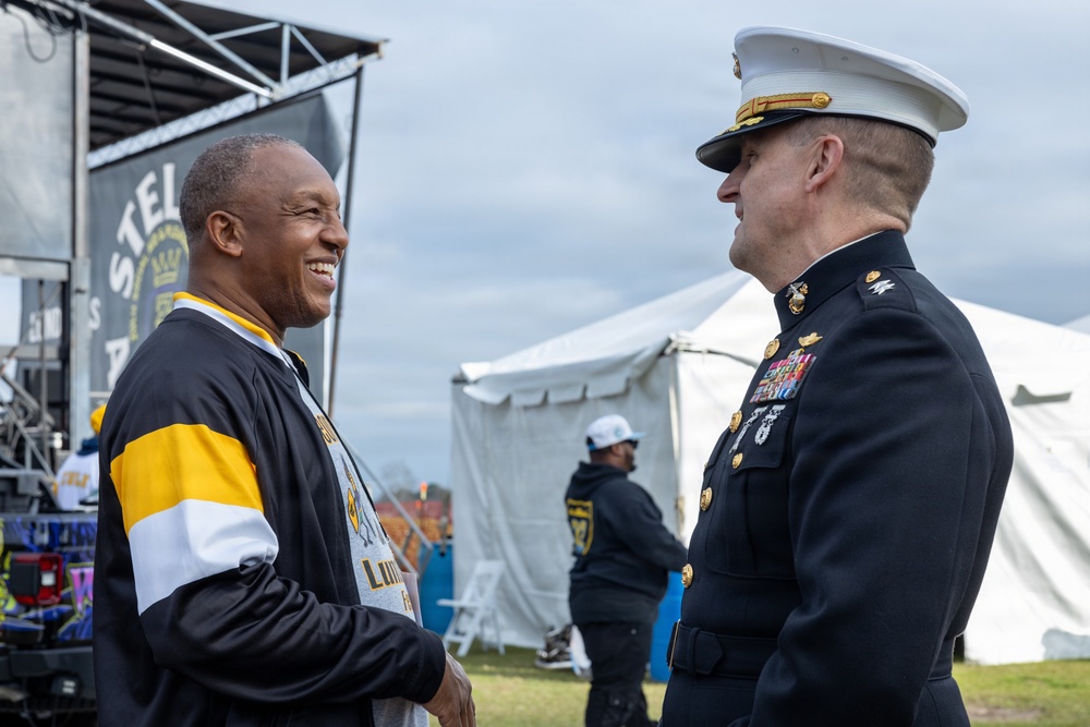 Marine Forces Reserve celebrates Lundi Gras 2026
