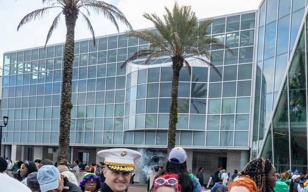 Marine Forces Reserve celebrates Lundi Gras 2026