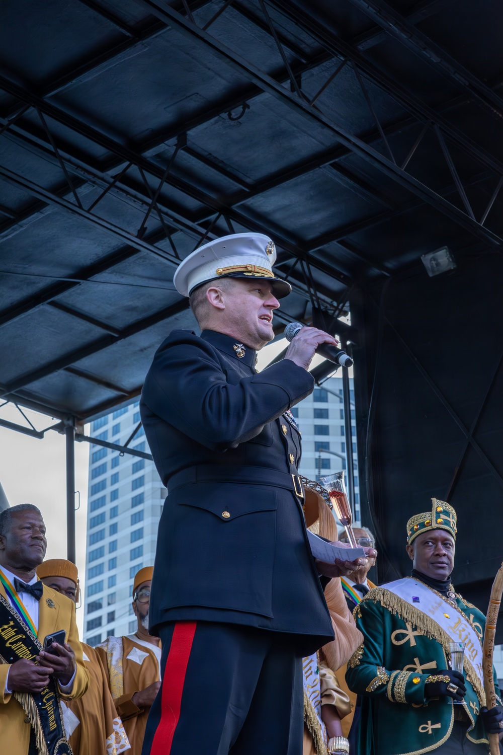 Marine Forces Reserve celebrates Lundi Gras 2026
