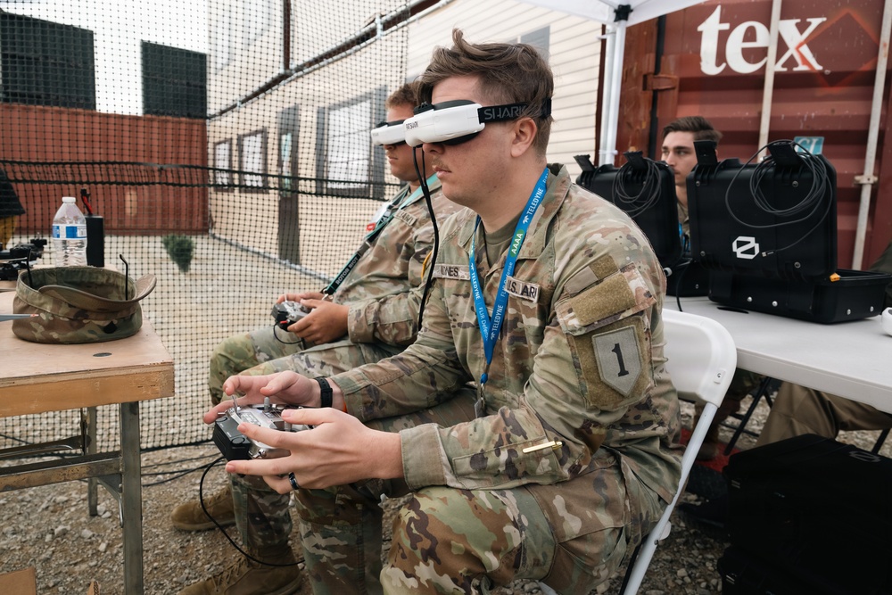 Day 1 U.S. Army Best Drone Warfighter Competition