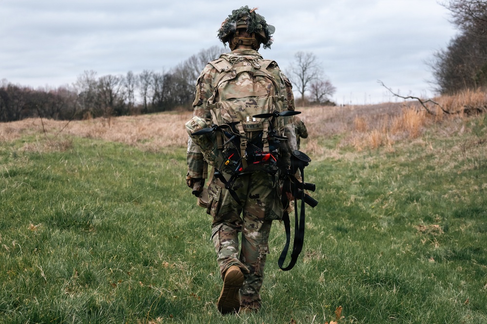 Day 1 U.S. Army Best Drone Warfighter Competition