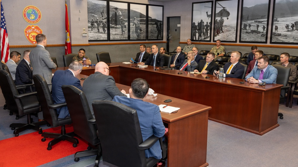 Advanced Strategic Leadership Studies Program visits MARFORPAC