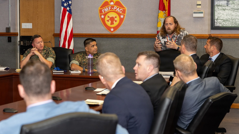 Advanced Strategic Leadership Studies Program visits MARFORPAC