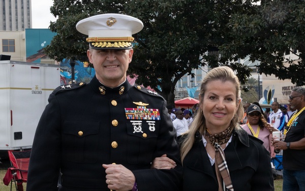 Marine Forces Reserve Celebrates Lundi Gras 2026