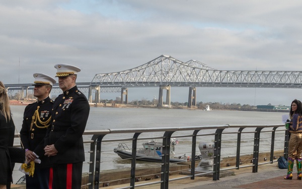 Marine Forces Reserve Celebrates Lundi Gras 2026