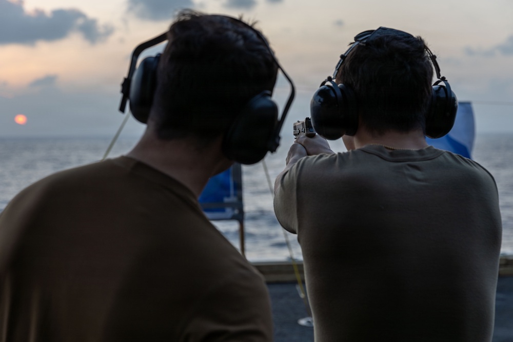 Abraham Lincoln Conducts Live-Fire Exercise