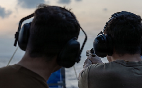 Abraham Lincoln Conducts Live-Fire Exercise