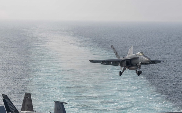 Abraham Lincoln Conducts Flight Operations