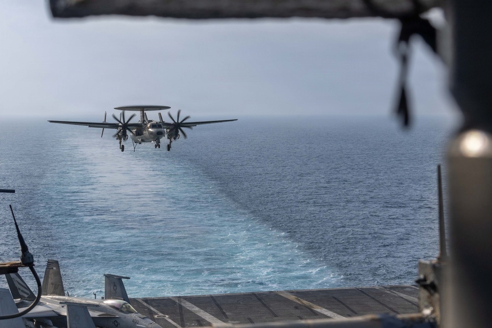 Abraham Lincoln Conducts Flight Operations