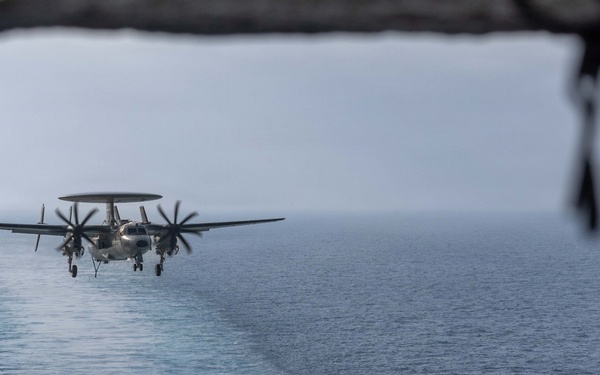 Abraham Lincoln Conducts Flight Operations