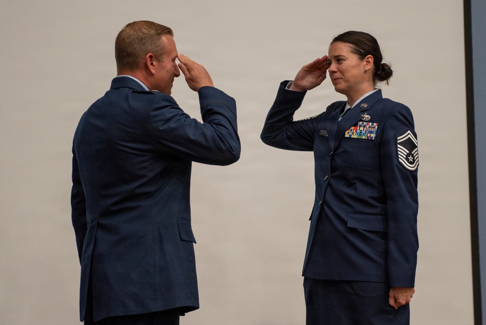 Lambert promoted to CMSgt
