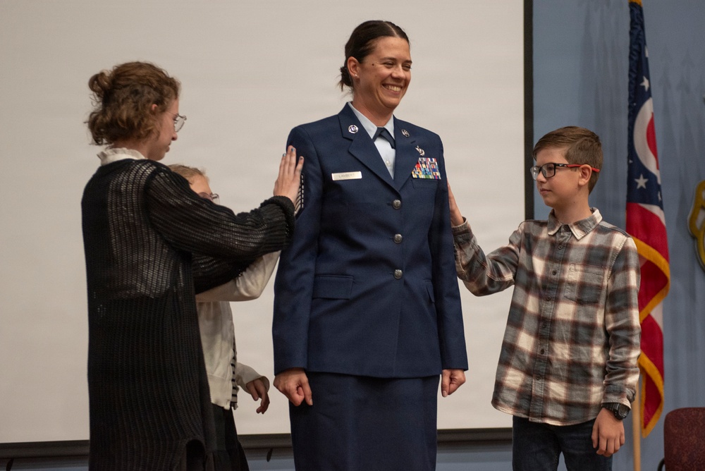 Lambert promoted to CMSgt