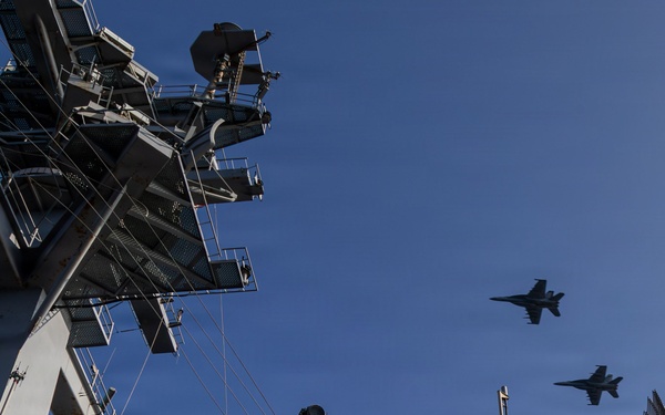 Abraham Lincoln Conducts Routine Flight Operations