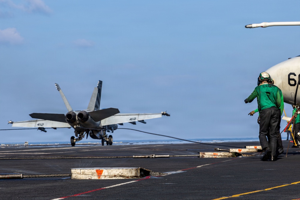 Abraham Lincoln Conducts Routine Flight Operations