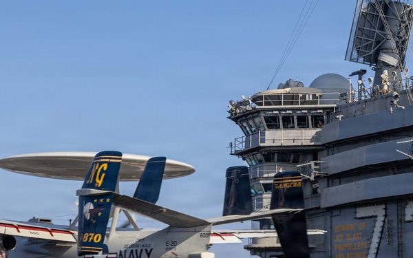 Abraham Lincoln Conducts Routine Flight Operations