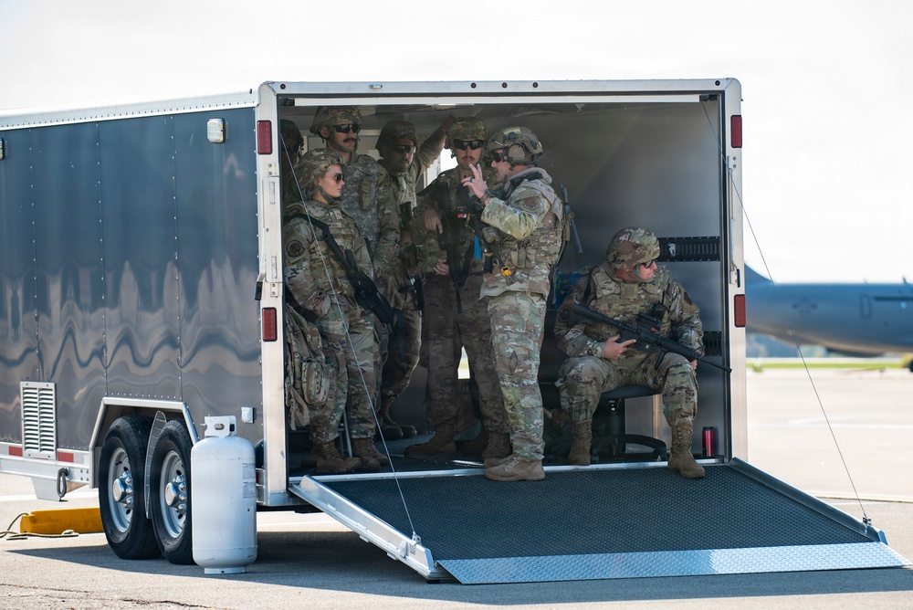 121st ARW conducts simultaneous exercises