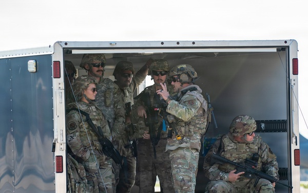 121st ARW conducts simultaneous exercises