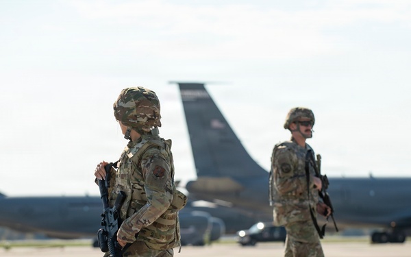 121st ARW conducts simultaneous exercises