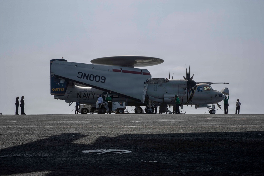 Abraham Lincoln Conducts Routine Flight Operations