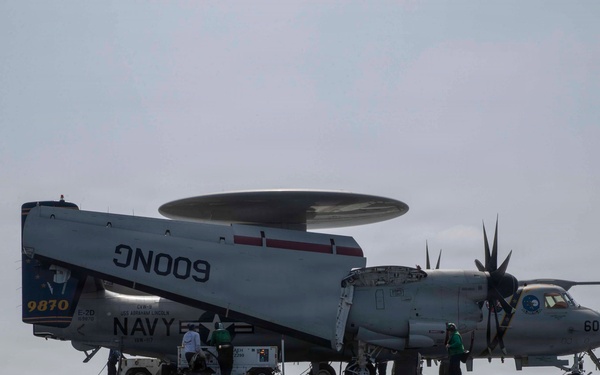 Abraham Lincoln Conducts Routine Flight Operations