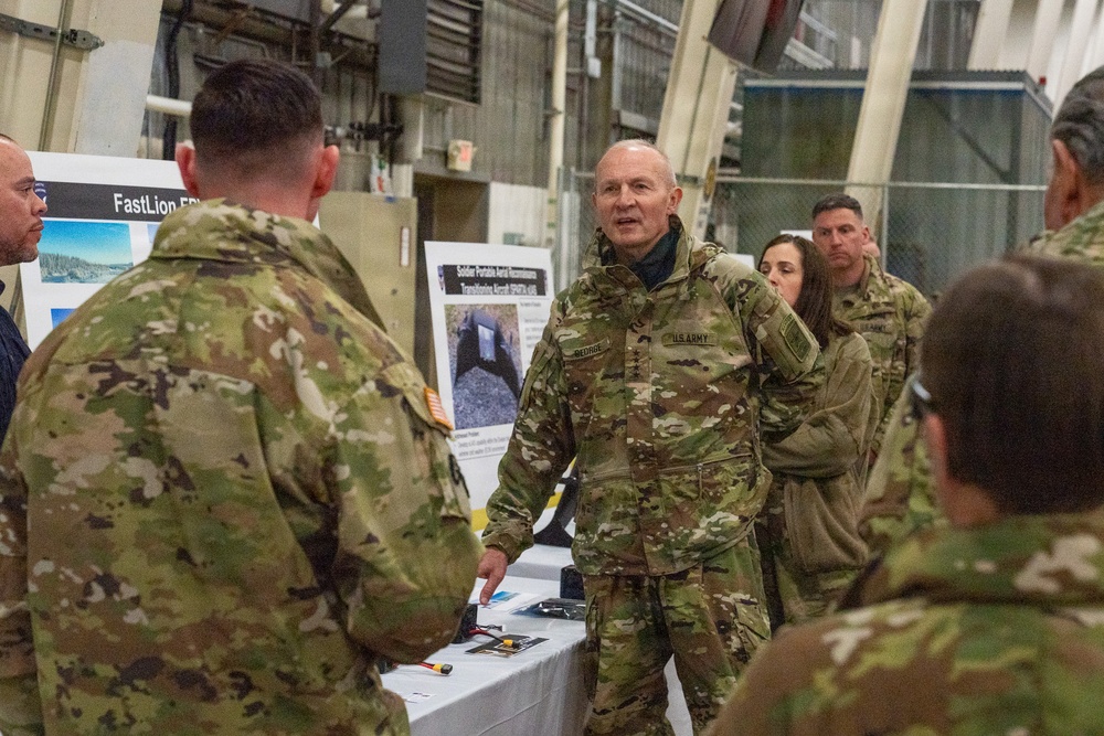 CSA and 11th Airborne Division Leadership Review Arctic Modernization During JPMRC 26-02