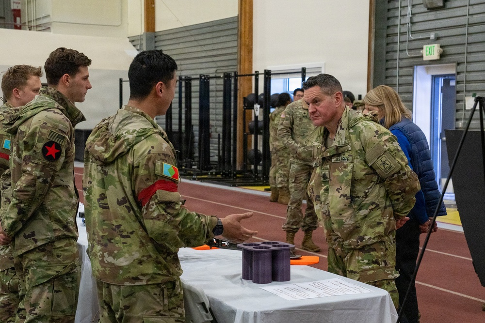 CSA and 11th Airborne Division Leadership Review Arctic Modernization During JPMRC