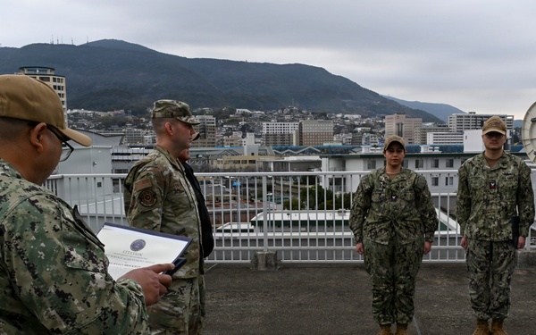 American Forces Network Pacific Leadership Recognizes Sasebo Top Performers