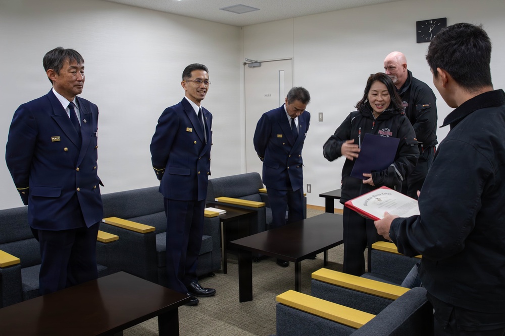 Iwakuni City Fire Department Nankai Rescue Award 2026